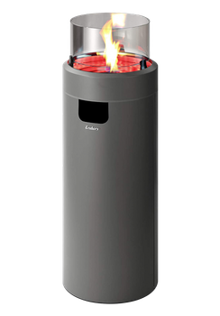 Вуличний газовий обігрівач - камін ENDERS NOVA LED M grey (2,5 кВт) Німеччина