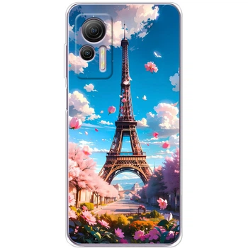 Силиконовый Чехол с Картинкой для Ulefone Note 14 Принт (Париж, Эйфелева Башня) (59792-ysm035)