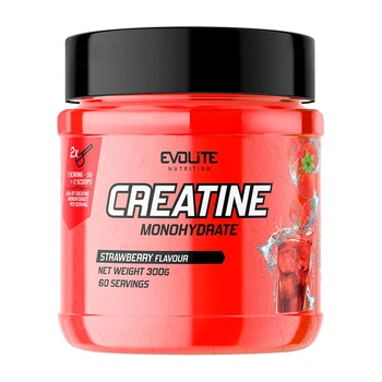 Креатин Creatine Monohydrate (300 g, strawberry) Evolite Nutrition 000312527