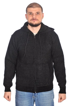 Кофта TONY MICHAEL 24-2038 3XL чёрная