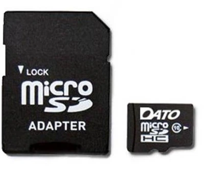 Карта памяти MicroSDHC 128GB UHS-I Class 10 Dato + SD-adapter (DTTF128GUIC10)