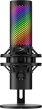Мікрофон для ПК/ для стрімінгу, подкастів HyperX QuadCast 2 S Black RGB (9A273AA)