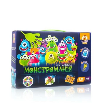 Настольная игра Vladi Toys Монстромания с липунами (VT8044-23) 4968620
