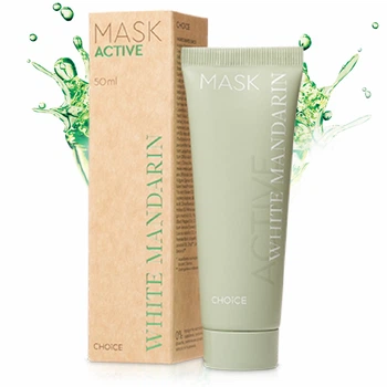Маска для проблемной и склонной к появлению акне кожи лица Чойс MASK ACTIVE антиакне себум баланс Choice Phyto 50 мл