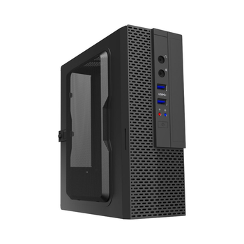 Корпус з БЖ GameMax ST102-2U3 200Вт Mini-ITX