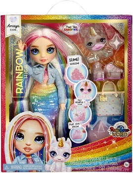 Кукла Rainbow High Fashion со слаймом и питомцем - Amaya