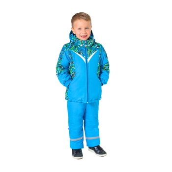 Костюм зимовий для хлопчиків Модний карапуз Art blue 03-00672 блакитний 86 см (18 мiс.)