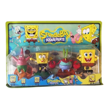 Игровой набор SpongeBob SquarePants из 4 мини-фигурок (2118)