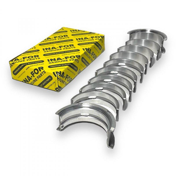 Вкладыши Коренные Audi Volkswagen 1.6/1.8/2.0 2E/AAM/AEB/AEG/AUR/ARG/AXA/AKL +0.75 INF10.1338 INA-FOR