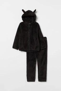 Комплект (толстовка, брюки) H&M 98 104см черный 25071024499