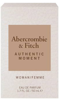 Парфумована вода для жінок Abercrombie & Fitch Authentic Moment 50 мл (085715169617)