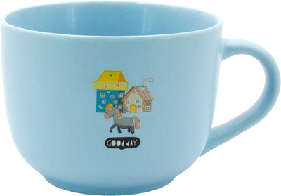 Кружка фарфоровая Milika Darling Horse Jumbo 550 мл (M0520-KLSP11-S209D)