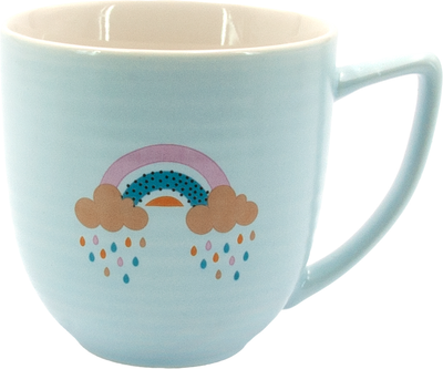 Кухоль порцеляновий Milika Darling Rainbow 400 мл (M0520-KLU9-S209D)