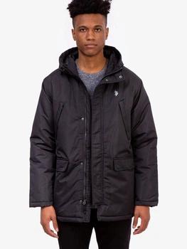 Куртка демисезонная с капюшоном мужская U.S. Polo Assn 109590-R100A(Black) M Черная (887260620922)