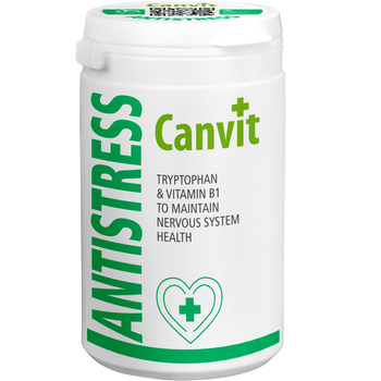 Кормова добавка Canvit Antistress для собак та котів з антистресовим і заспокійливим ефектом 230 г