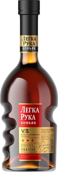 Бренди Легка Рука 3* 0.5 л 40% (4820197563876)