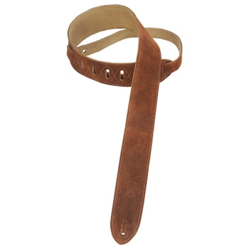 Ремень для гитары Levy's Classics Series Suede Guitar Strap Brown (MS12-BRN)