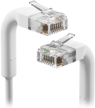 Патч-корд Ubiquiti UniFi Indoor Cat6 0.1 м 50 шт. White (U-CABLE-PATCH-RJ45-50)