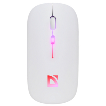 Мышка Defender Touch MM-997 Silent Wireless RGB White (52998)