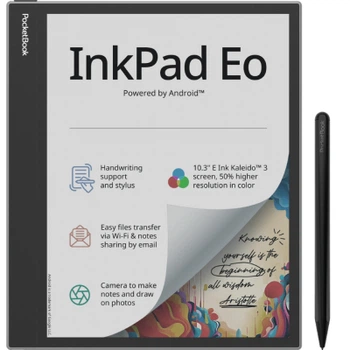 Электронная книга Pocketbook 1042 InkPad Eo, Mist Grey (PB1042-M-CIS)