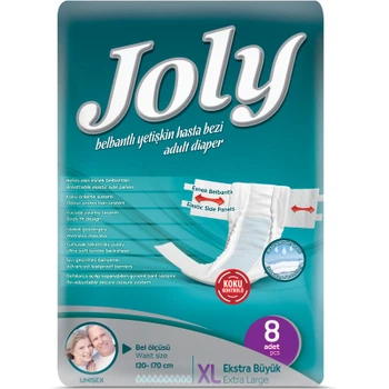 Подгузники для взрослых Joly 4 Extra Large 8 шт (8690536804047)