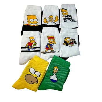 Подарочный набор носков с принтами Simpsons 41-45 8 пар