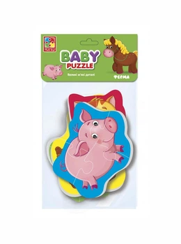 Бэби пазлы «Детки. Ферма» Vladi Toys VT1106-87