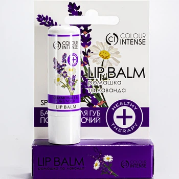 Бальзам для губ Colour Intense Healthy Therapy SPF15, №05 Ромашка и Лаванда