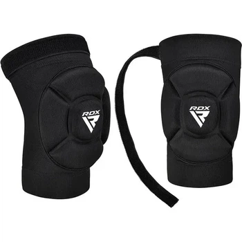 Наколінники спортивні RDX Hosiery Knee Foam K5 Black/Black M (пара)