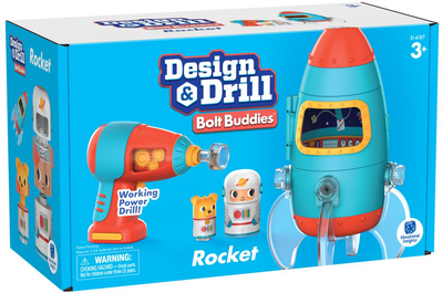 Космічна станція для складання Learning Resources Design Drill Rocket (0086002041876)