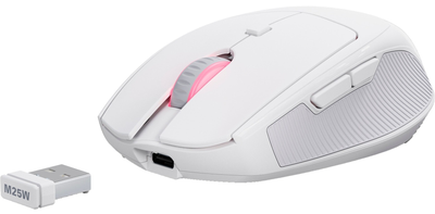 Mysz Sharkoon Skiller OfficePal M25W White (4044951039654)