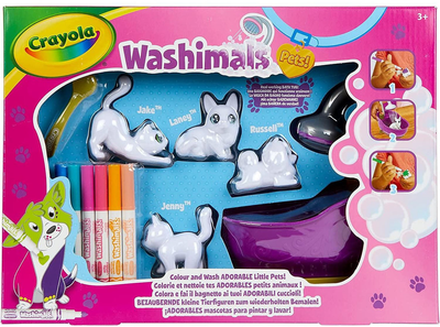 Набір для творчості Crayola Washimals Звірята з ванною (0071662074531)