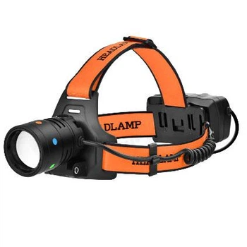 Ліхтар на чоло NIGHT VISION FLUORESCENCE BL-T210-TG, 2x18650, ЗП Type-C, zoom