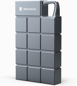Внешний накопитель Yottamaster External Solid State Drive 1TB USB 3.2 Gen2 Type-C GEN2 Portable SSD 940MB/S для MacBook/Dell/Lenovo/Huawei/Samsung/Acer/Android