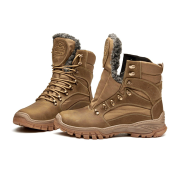 Тактические берцы Tactical Shoes зима легкие удобные теплые 37 р 24 см Олива натуральная кожа Украина