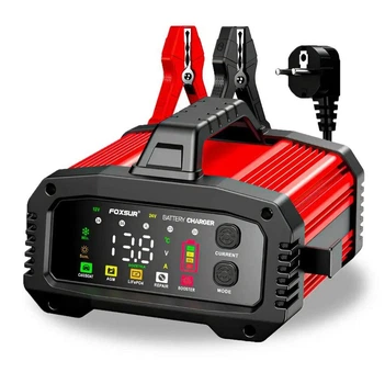 Импульсное зарядное устройство Foxsur 12V 25А - 24V 15A с функцией Бустер