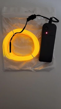 Світлодіодний неон з кантом Neon Flex LTL жовтий 3 метри
