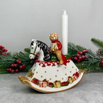 Подсвечник Villeroy & Boch Christmas Toys Memory 22х9х17 см (1483276551)