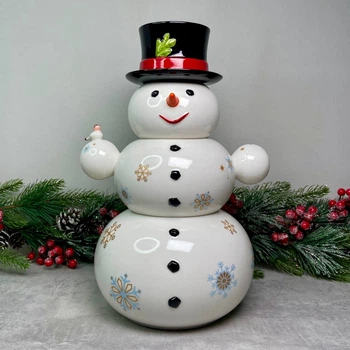 Банка для печенья Villeroy & Boch Christmas Toys Memory 20,5х18х31 см новогодняя (1486024501)