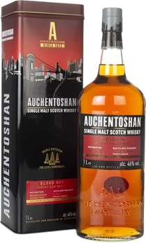 Віскі Auchentoshan Blood Oak 1 л 46% в подарунковій упковці (5010496005439)