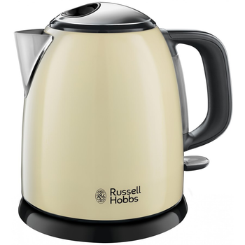 Електрочайник Russell Hobbs Colours Plus Mini 1л метал бежево-чорний