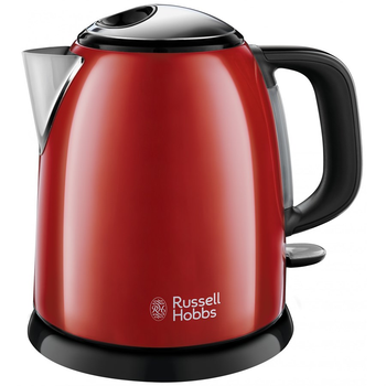 Електрочайник Russell Hobbs Colours Plus Mini 1л метал червоно-чорний
