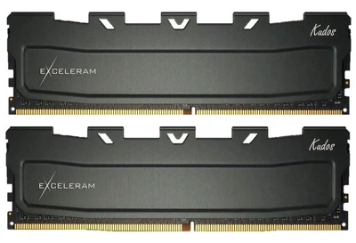 Модуль пам'яті Exceleram DDR4 32GB (2x16GB) 2666MHz Black Kudos (EKBLACK4322619XD)