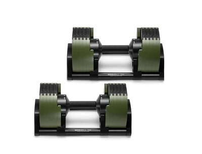Гантелі набірні NUO Nuobell Green/Black, 2-20 кг, NO-NB220GREBLA