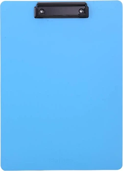 Планшет Deli EF75202 голубой цвет A4 пластик 2.5 мм Rio (1000000785500)