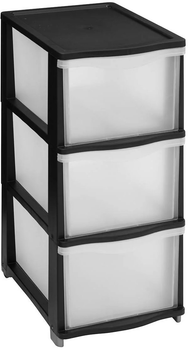 Комод пластиковый 5five Simply Plas с шухлядами 63.1 x 37 x 26.8 см (3560232776755)