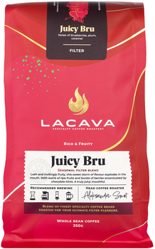 Kawa ziarnista LaCava Juicy Bru 350 g (5905215161278)