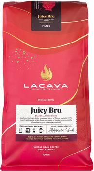 Kawa ziarnista LaCava Juicy Bru 1 kg (5905215161261)