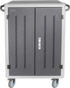 Szafa do przechowywania i ładowania Digitus Rack Cabinet 30 urządzeń USB-C Black (DN-45006)