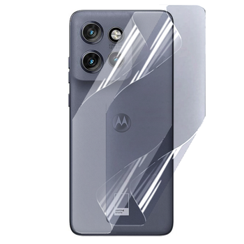 Протиударна гідрогелева плівка Hydrogel Film для Motorola Edge 50 Neo на задню панель, Transparent